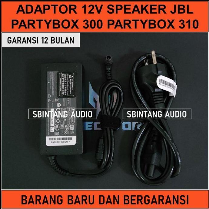 Murah Adaptor Charger Speaker Jbl Partybox 300 Partybox 310 12V