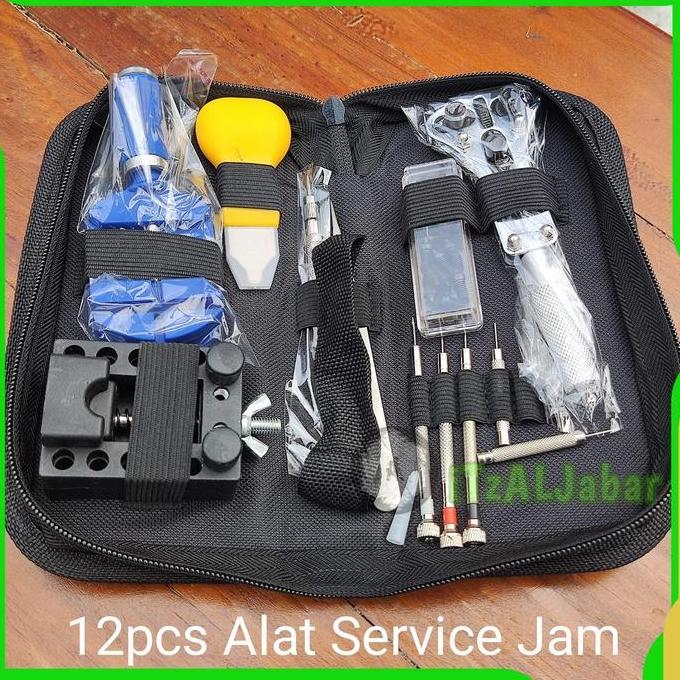 Alat servis jam tangan lengkap Paket komplit alat servis jam tangan