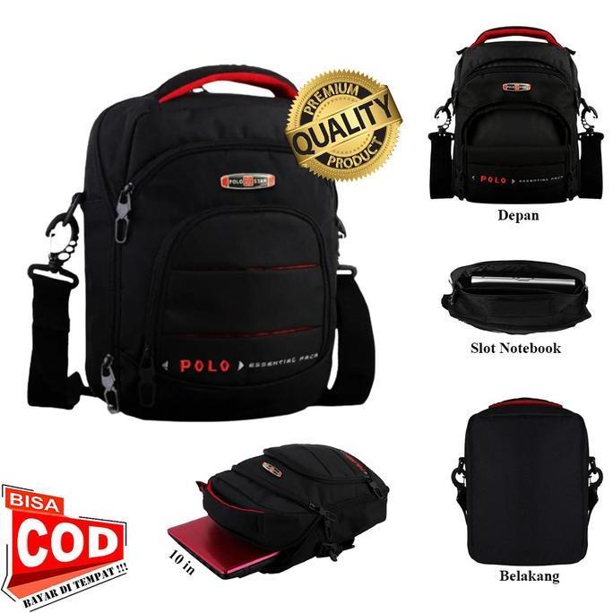 Tas Selempang Pria Tas Selempang Polo Laptop 10 Inchi / Tas Selempang Pria