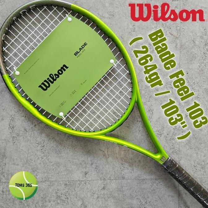 TERLARIS RAKET TENIS WILSON BLADE FEEL 103 ( 264GR / 103" )