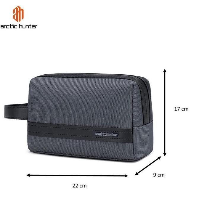Tas Pria Arctic Hunter K00677 Clutch Bag Tas Tenteng Tangan Pouch Handbag Premium Unisex Pria Wanita