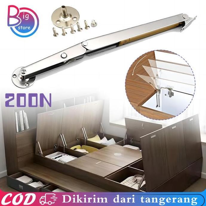 BOWTEKH 200N Engsel Hidrolik Engsel Salon Jendela Tebal Engsel Pegas Hidrolik Engsel Hidrolis PROTOK