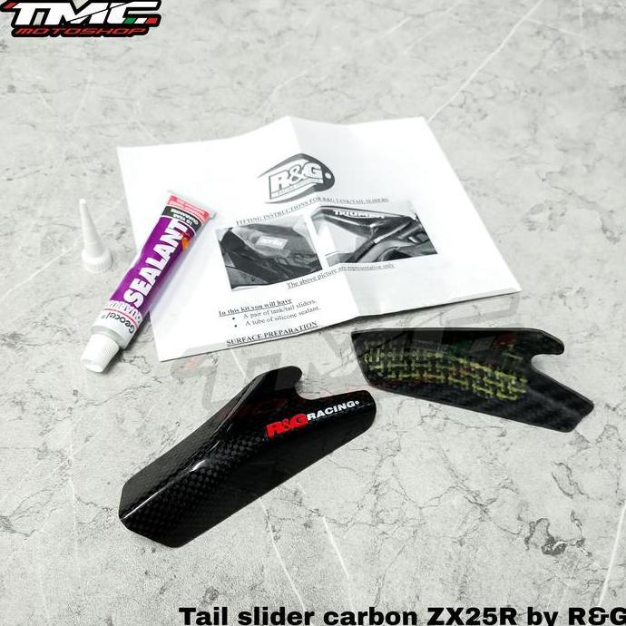 Tail slider carbon ZX25 ZX25R ZX25RR ZX4 ZX4RR by R&G RnG RG