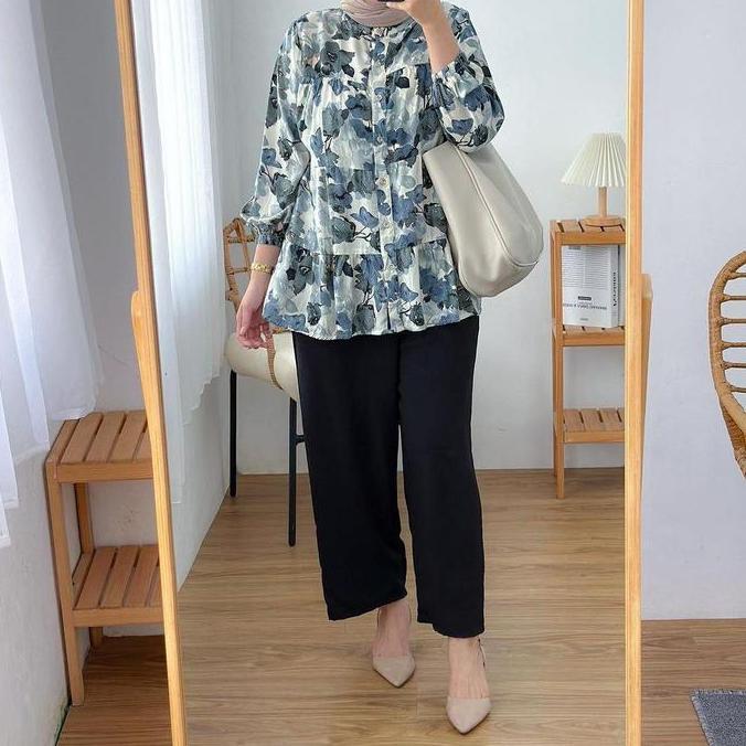 OOTD Setelan Wanita jumbo termurah // AGLIA ONE SET Diamond OOTD