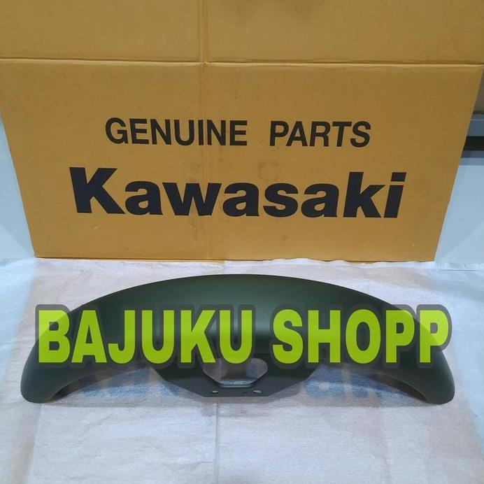 Spakbor depan kawasaki w175 w175 se hijau doff original kawasaki
