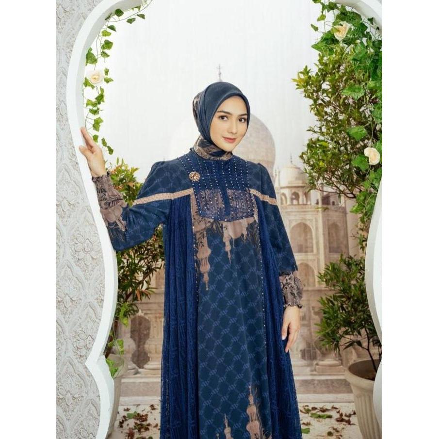 MURAH LEBAY Alcavella - Mayesha Dress | Baju Gamis Wanita Muslim Maxi Airflow MURAH LEBAY