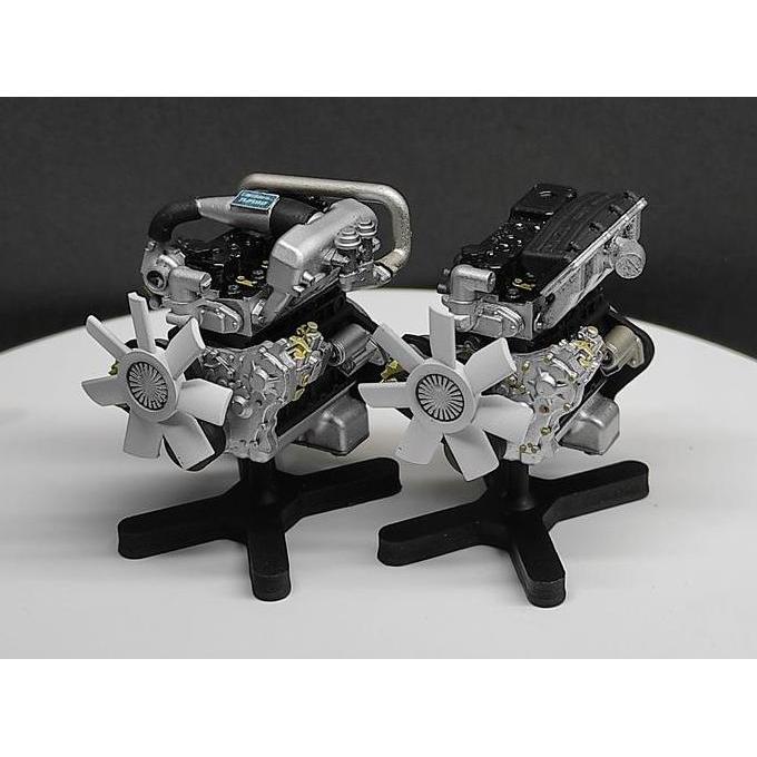 New Miniatur Mesin Diesel Isuzu Panther 4Ja1 - Skala 1/24