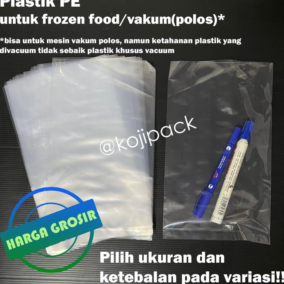 Plastik Pe Murni 12X20 12X25 15X20 18X30 20X30 23X35 15X25 25X38 28X40 30X50 40X60 60X100 Tebal 05 0