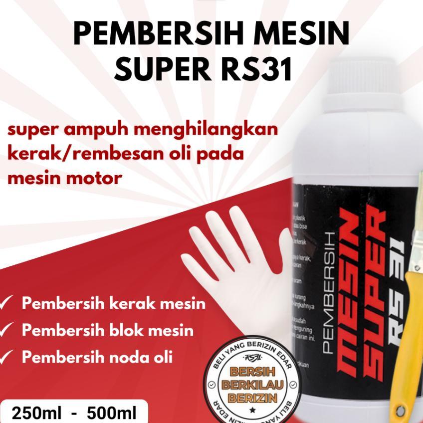 Rs31 Cairan Pembersih Mesin Super Motor Mobil Berkerak | Pembersih Kerak Mesin | Cairan Pembersih Ol