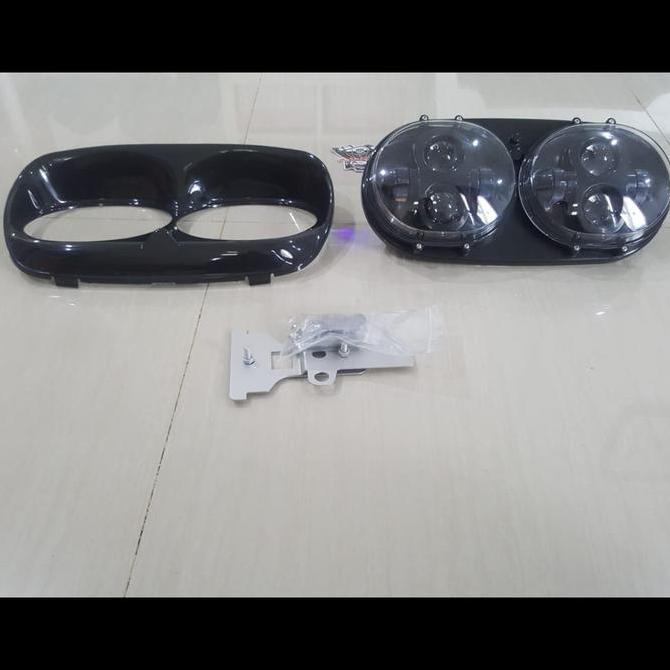 Daymaker harley road glide set headlamp harley road glide