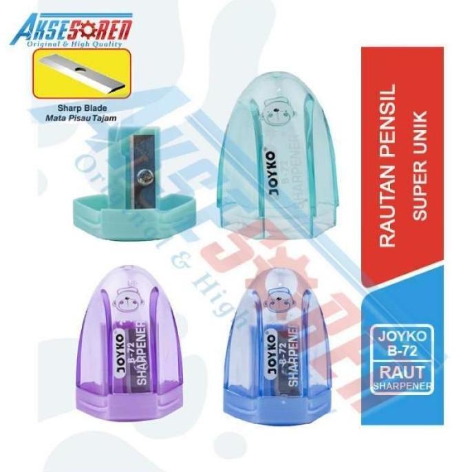 Rautan Pensil Joyko [1 Pcs/Random] / Serutan / Kerokan / Pengserut