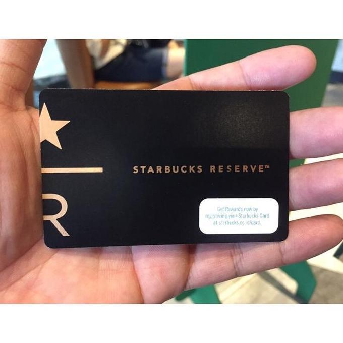 kartu sbux starbucks card indonesia id starbucks reserve R star special edition KS
