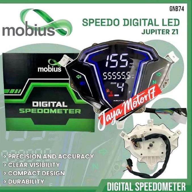 Speedometer Digital Jupiter Speedometer mobius Spido Meter Speedo Meter Kilometer Digital Jupiter Ge