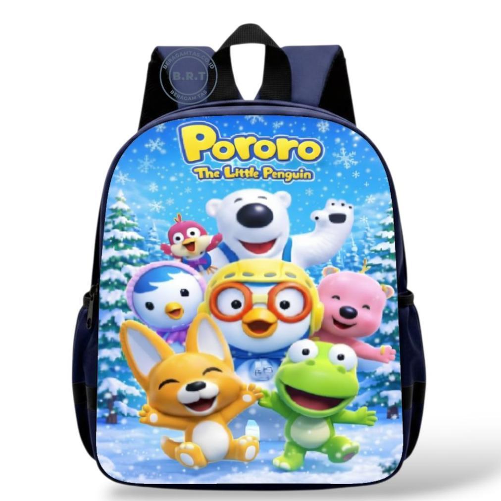 NEW Tas anak paud/tk tas ransel anak tas sekolah anak tas gambar tas karakter tas anak tayo pororo t