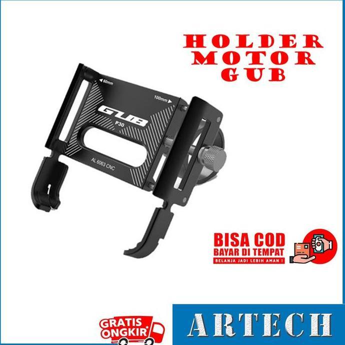 Arkanatech Holder Motor Hp Gub Orginal 100% Bracket Phone Holder P10 Gub P30 Gub Pro 2 Holder Stang 
