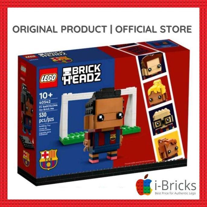 Lego Brickheadz 40542 FC Barcelona Go Brick Me Original