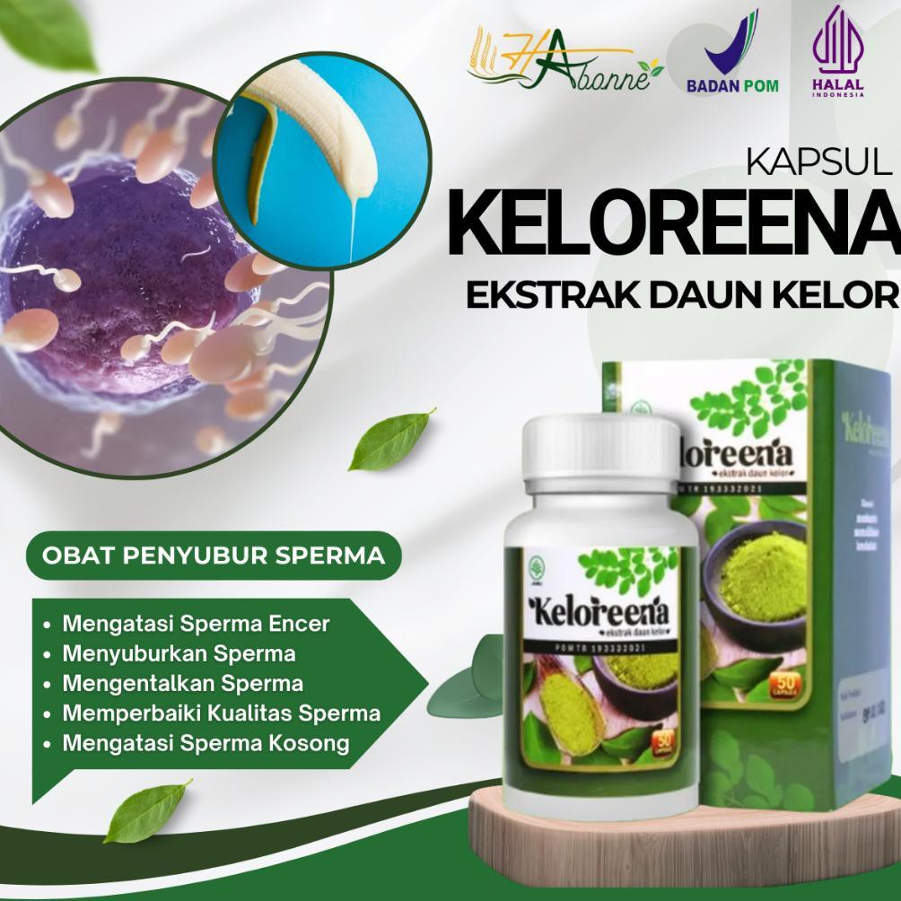 (Terbaru) Keloreena - Penyubur Sperma, Pengental Sperma, Perbaikan Kualitas Sperma Banyak Dan Kental