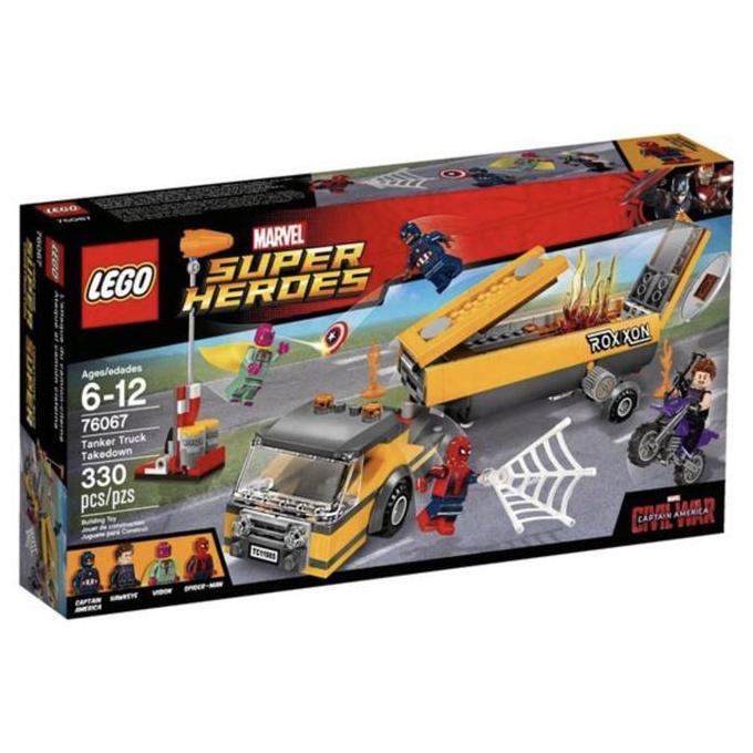 LEGO 76067 Super Heroes Marvel Tanker Truck Takedown Ultron Spiderman