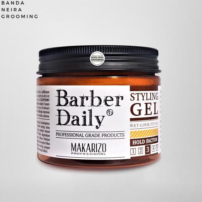 Nurse- Makarizo Professional Barber Daily Wet Look Hair Styling Gel