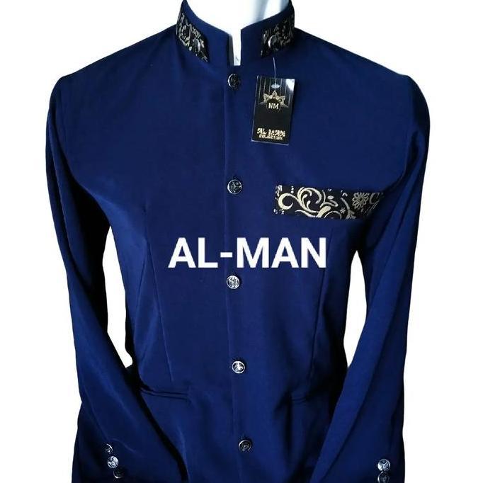 Baju Jasko Terlaris Koko batik Pria Dewasa Busana Muslim Murah High twist Slimfit Nyaman Tebal Lenga