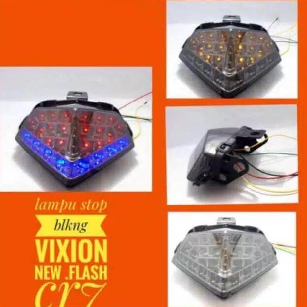 TERLARIS LAMPU STOP VIXION NVL 2012-2019 LED PNP / STOPLAMP VIXION VARIASI