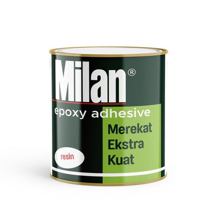 Lem Kayu Besi Granit Milan Epoxy Adhesive 1,2 kg/set Resin+Hardener