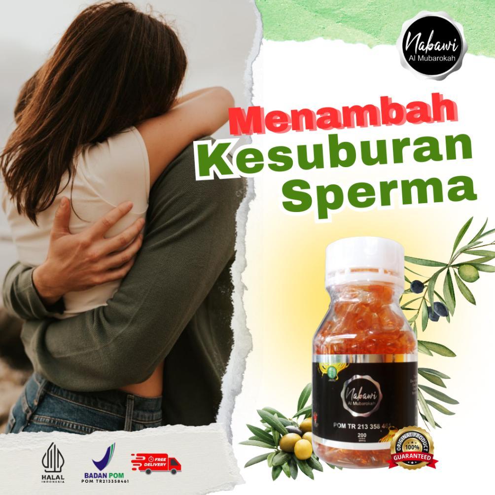 (Terbaru) Nabawi - PROMIL Obat Pria Cepat Hamil Original Penyubur Sperma Pria Suplemen Pria Pengenta