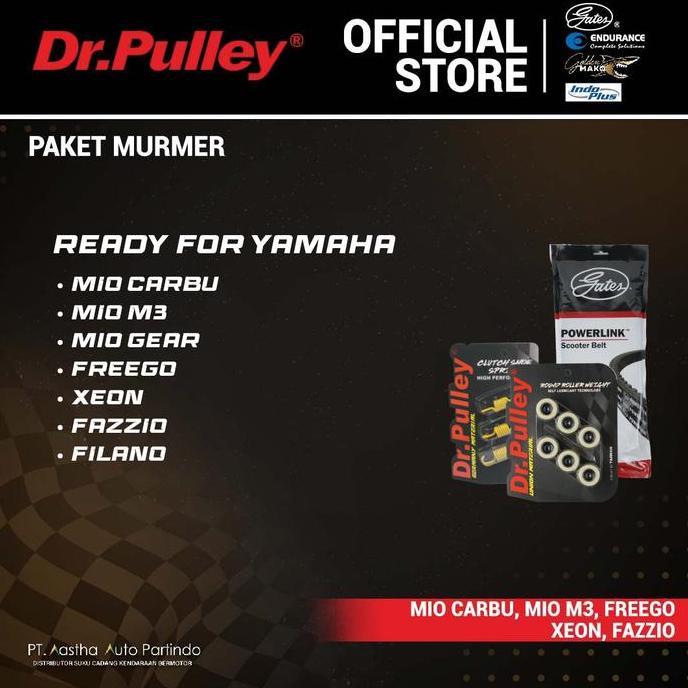 PAKET MURMER RACIKAN CVT YAMAHA MIO / M3 / FREEGO / MIO J / FAZZIO MOTOR ORIGINAL DAN TERPERCAYA