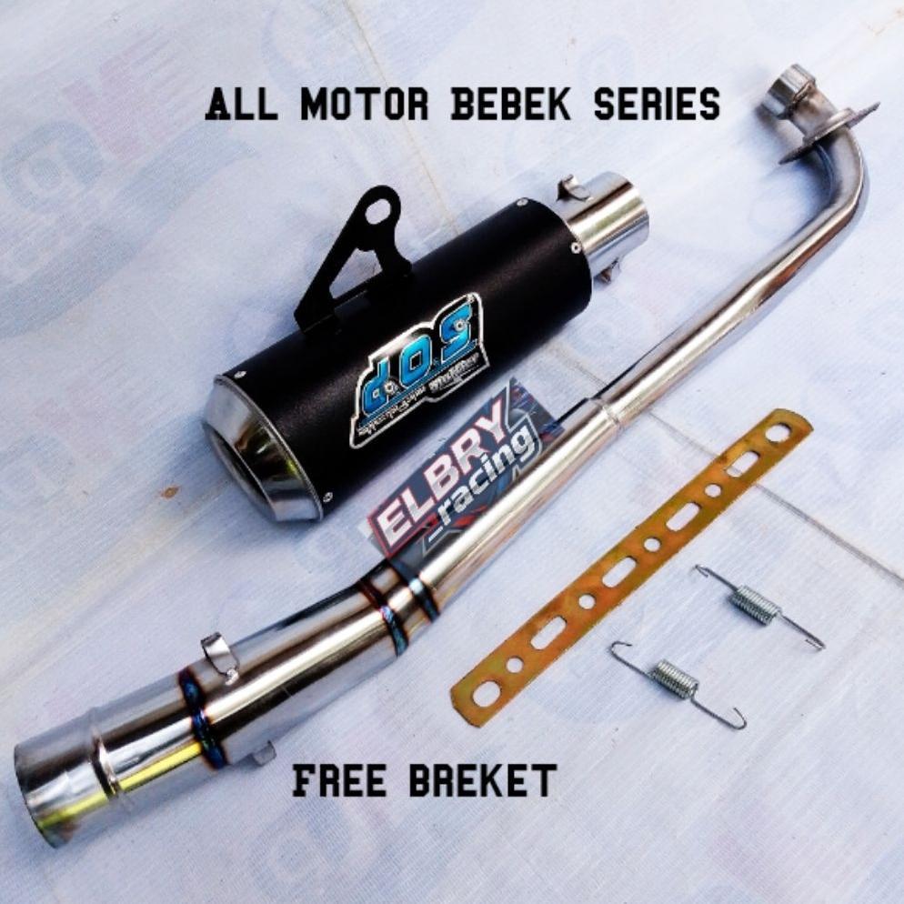 NAEVATRADE KNALPOT RACING DOS GP 1 SUPRA X JUPITER Z VEGA SHOGUN SMAS KARISMA REVO FIT ORIGINAL