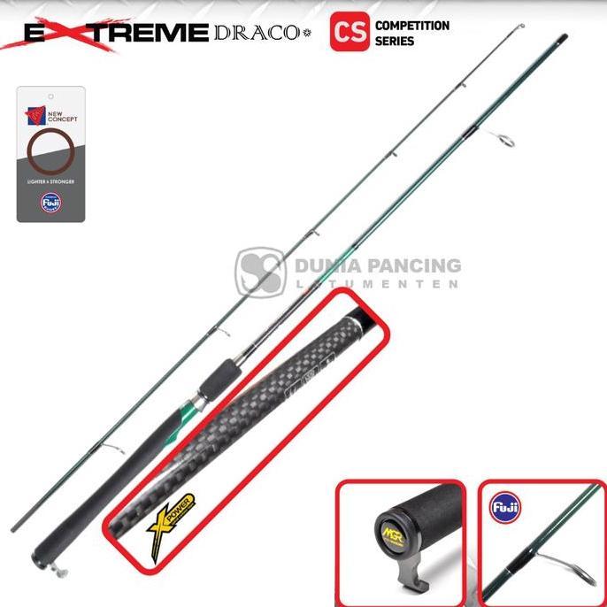 Joran Spinning MAGURO EXTREME DRACO CS Pilih Ukuran