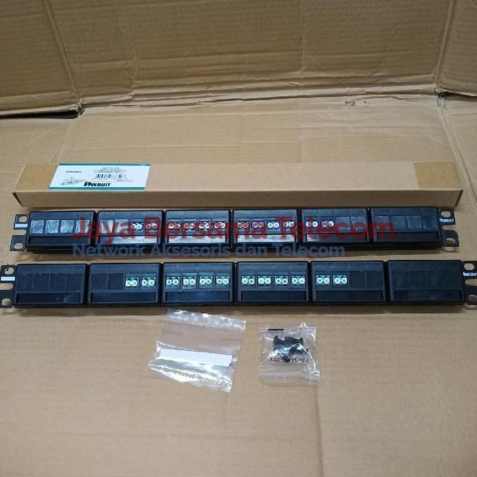 TERLARIS PANDUIT PATCH PANEL FO 24CORE LC OM3/OM4 MULTIMODE DAN LC SINGLMODE | PATCH PANEL FIBER OPT