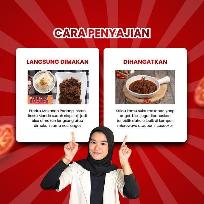 Foodx- Rendang Kemasan - Rendang Sapi Spicy 300 Gram