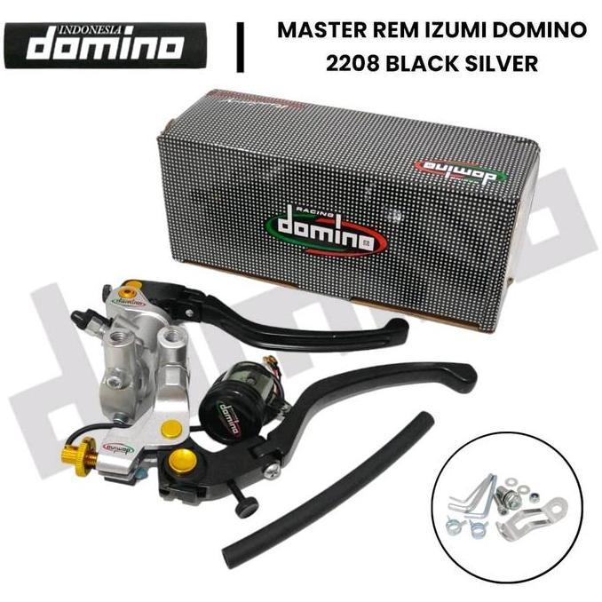 MASTER REM IZUMI DOMINO PLUS TABUNG SMOKE SET KIRI KANAN ORIGINAL UNIVERSAL Motorcycle Kendaraan