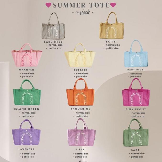 [ORI NEW] NS Studio Petite Summer Tote | READY STOCK