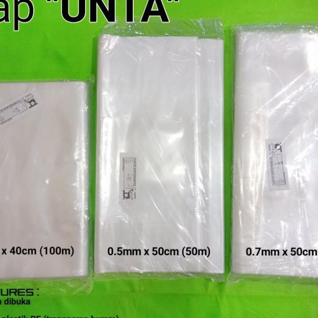 1 Roll Plastik Kantongan Pe Cap Unta Untuk Packing Ikan Packing Hasil Panen Kebun Untuk Cor Bangunan
