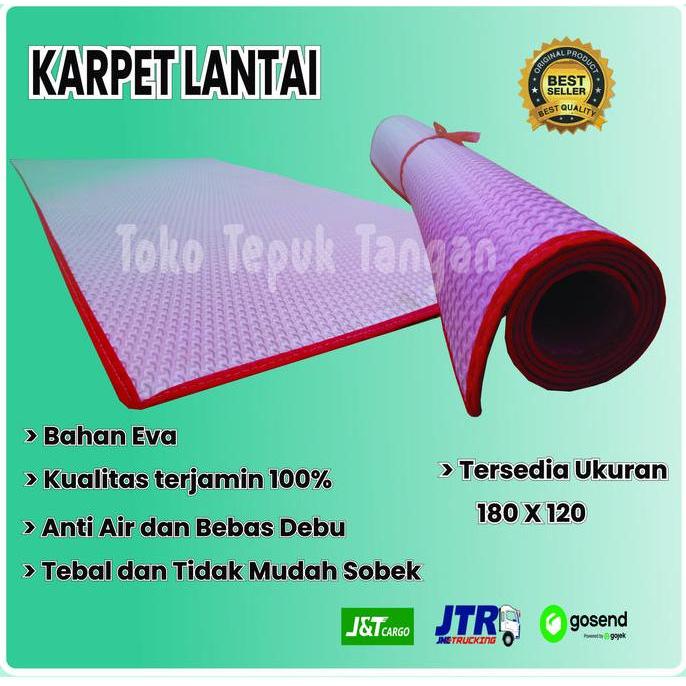 Visitor- Karpet Lantai Bentol Jumbo / Karpet Spons Mercy / Tikar Spons Murah Tikar Lantai Anti Air T