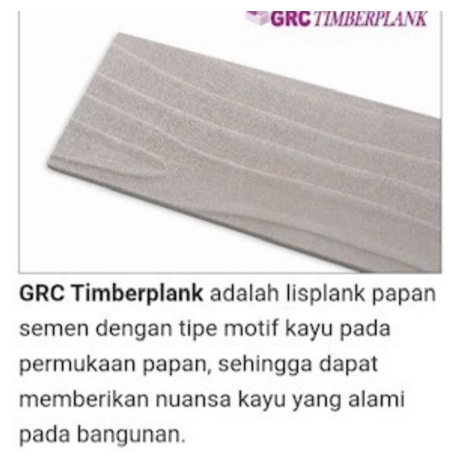 Grc Timberplank Motif Kayu 3,6 Meter
