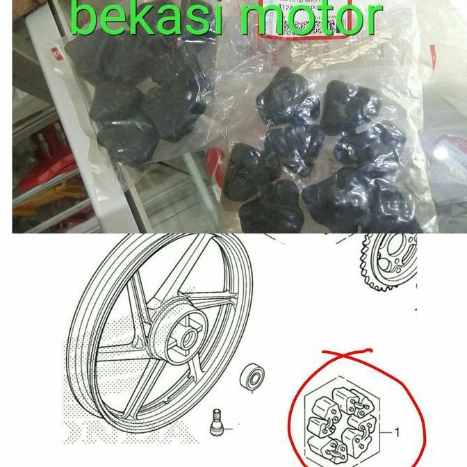 41241-KSP karet tromol honda new megapro verza cb 150r old cbr 150 old original
