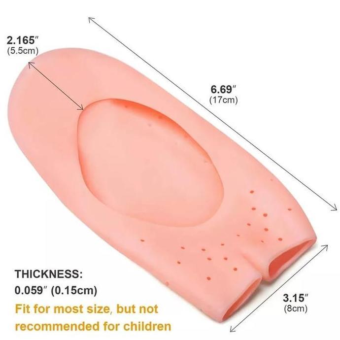 INSOLE SEPATU WANITA ALAS SEPATU SILIKON GEL KAUS KAKI SILIKON