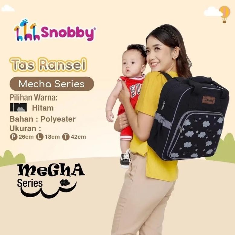 Snobby Tas Ransel Bayi Megha Series