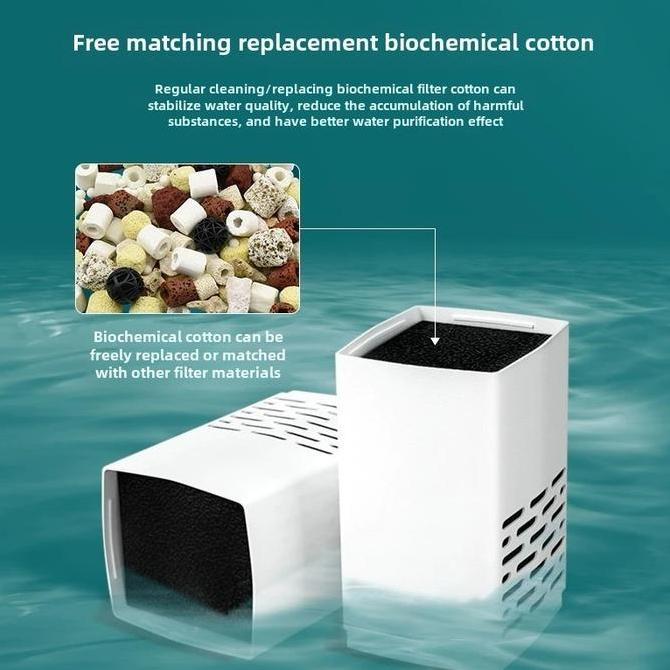 MATEGAV POMPA AQUARIUM MESIN INTERNAL FILTER / Internal pompa aquarium / Mini Filter For Aquarium