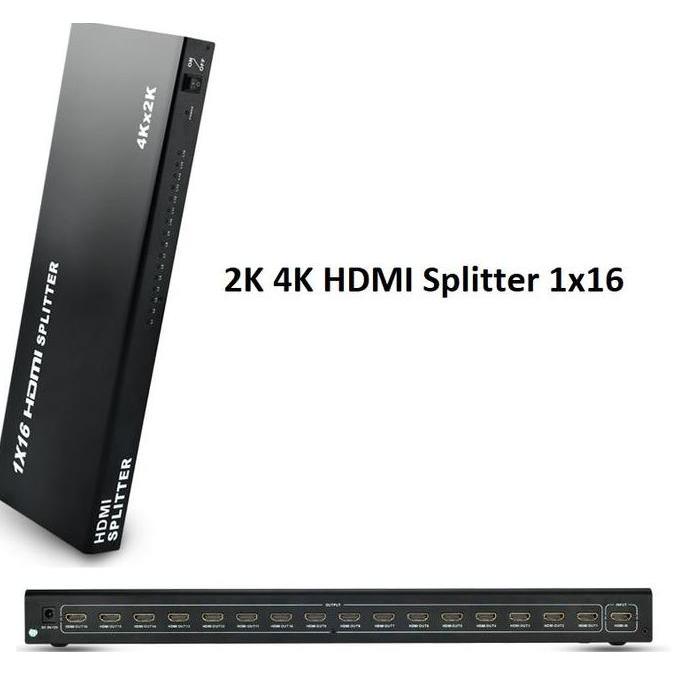 TERLARIS HDMI SPLITTER 16 PORT FULL HD 4K 3D HDMI SPLITER 1-16