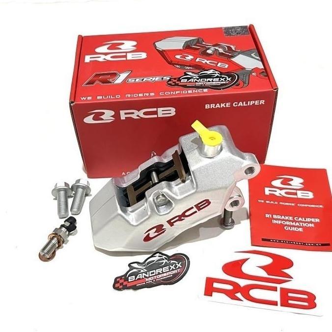 Kaliper RCB R1 Series 4 Piston+Breket Disc 260mm For Aerox 155