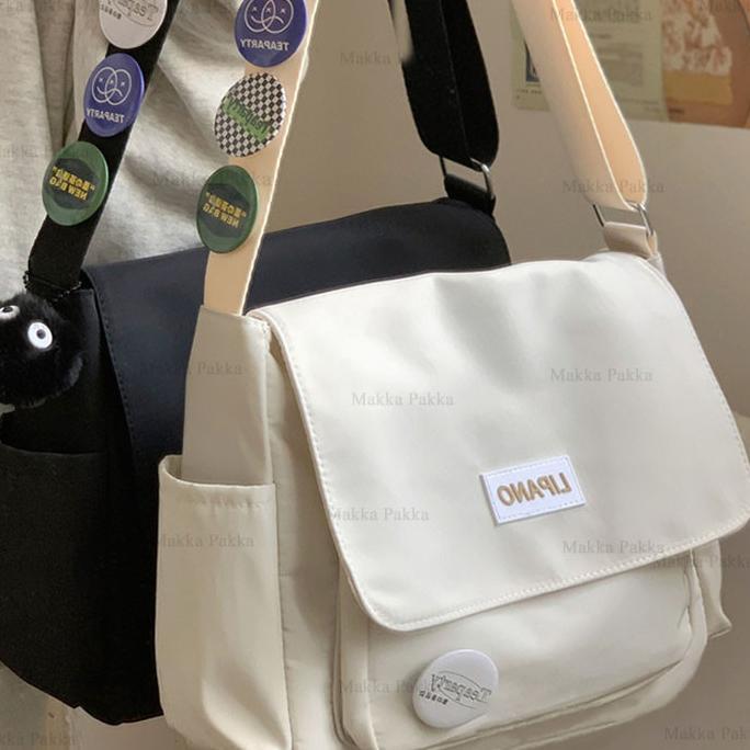 ReadyTas Wanita Kanvas Messenger Selempang Tas Wanita Murah Tas Wanita Tote Bag Kanvas Tote Bag Raju