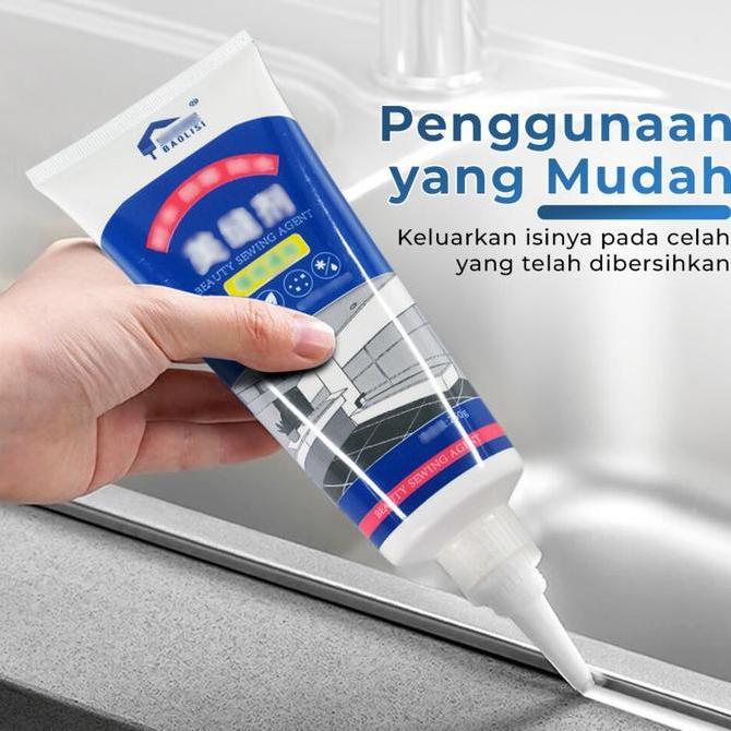 VINENNI Lem Nat Keramik Anti Rembes Air Kuat - Lem Keramik Anti Bocor - Tile Reform Waterproof Resin