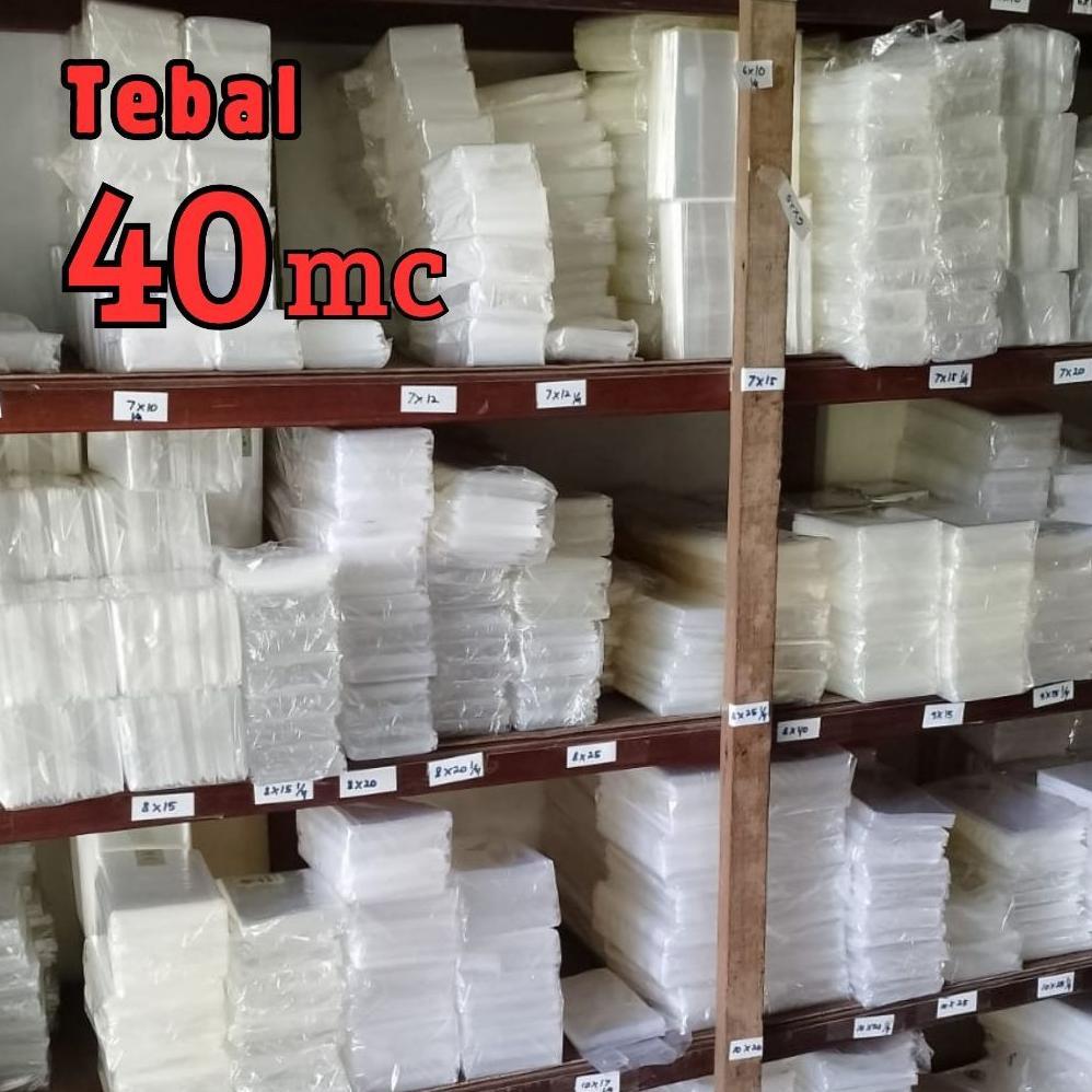 Termurah 1 Kg Plastik Opp Tanpa Lem Tebal 40 Micron Plastik Aksesoris Plastik Snack Plastik Opp Kaca