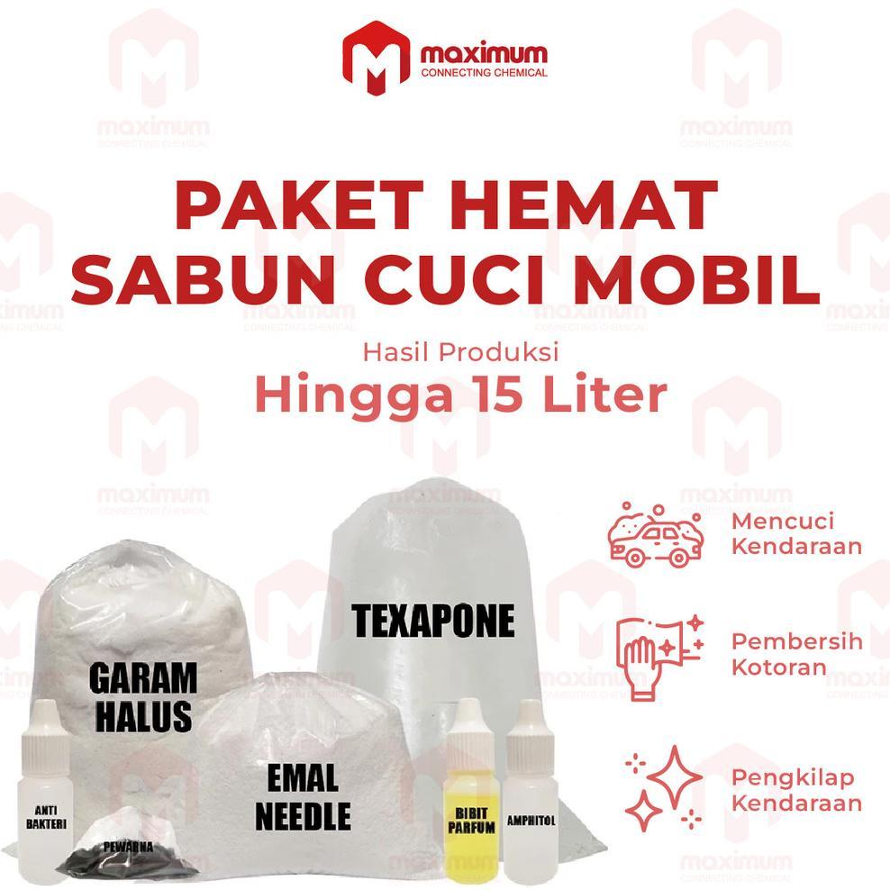 Paket Hemat Diy Bahan Sabun Cuci Mobil / Sabun Cuci Mobil / Car Wash
