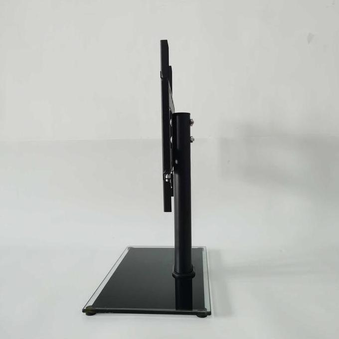 NEW Bracket TV STAND Desktop Berdiri di Meja ukuran 27 32 34 37 39 40 42 43 inch Alas Kaki TV Kaca T