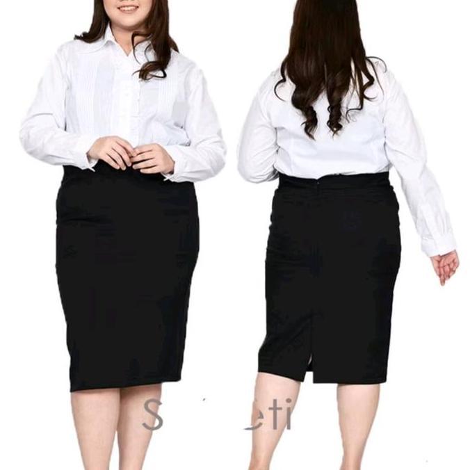 KHUSUS KAMU PRODUK rok span pendek wanita street big size rok mini scuba rok span fashion rok kantor