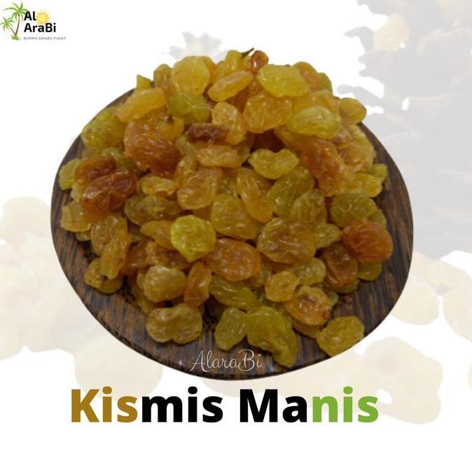 Processed - Kismis Manis | Raisin | Anggur Kering | Kismis Golden | Zabib | 1Kg